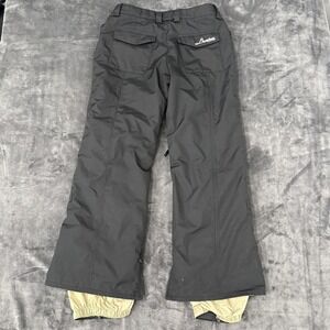 Burton Snow Pants Mens Small Black Insulated Ski Snowboard Water Resistant